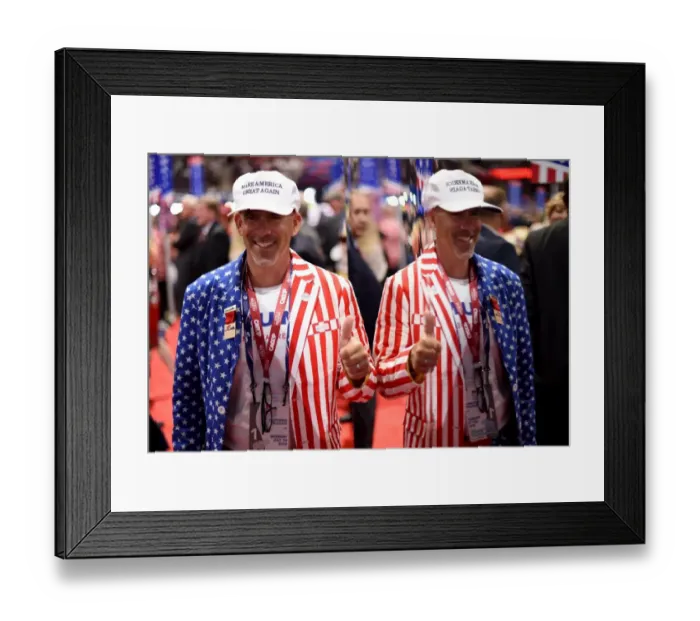 Framed Print : Us-Vote-Republicans-Convention Framed Print : Us-Vote-Republicans-Convention