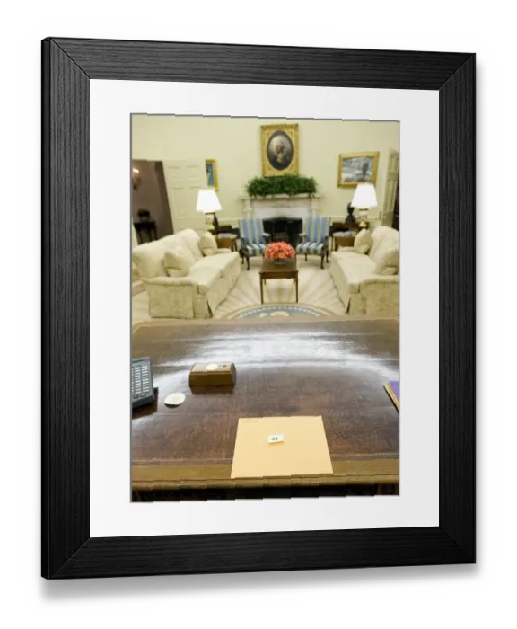 Framed Print : Us-Politics-Inauguration-Bush