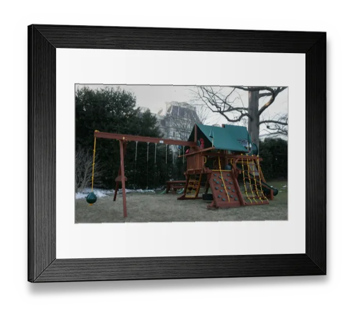 Framed Print : Us-Politics-Swing Set Framed Print : Us-Politics-Swing Set
