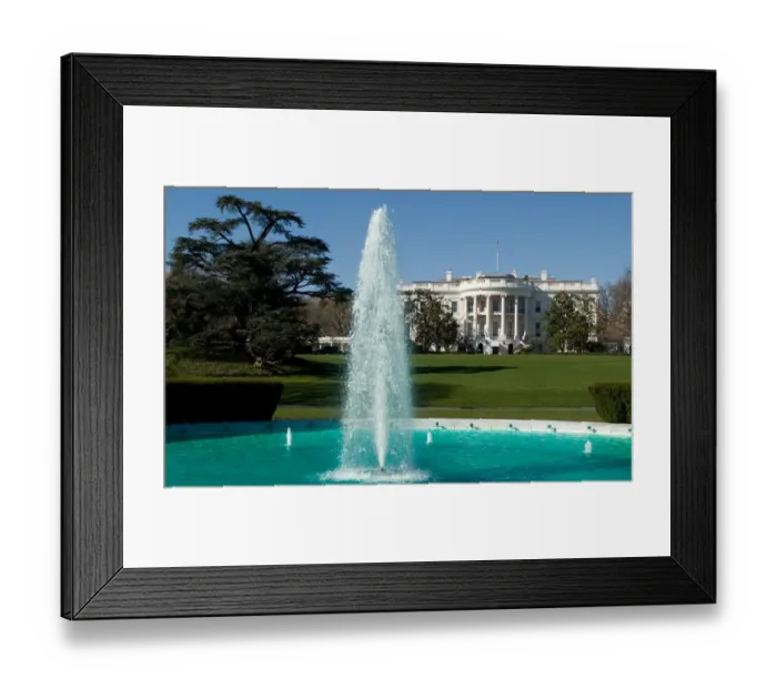 Framed Print : Us-Politics-White-House Framed Print : Us-Politics-White-House