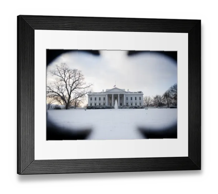 Framed Print : Us-Weather-Washington-Snow Framed Print : Us-Weather-Washington-Snow