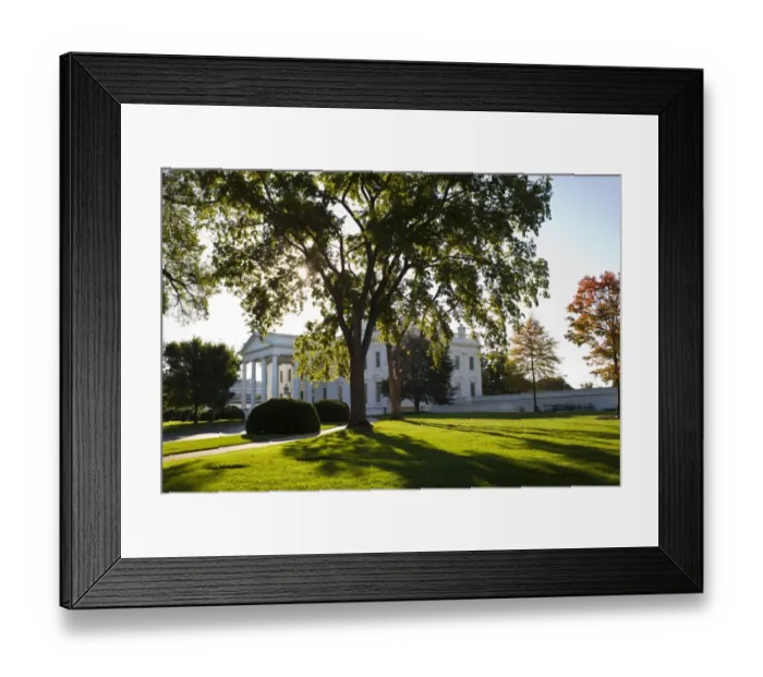 Framed Print : Us-Weather-Feature