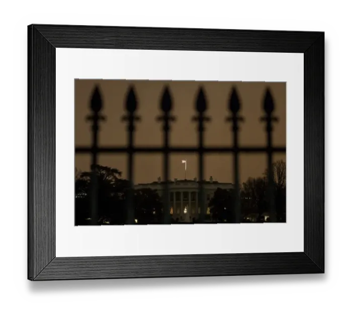 Framed Print : Small drone found on White House grounds Framed Print : Small drone found on White House grounds