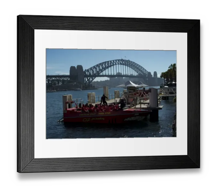 Framed Print : Australia-Lifestyle-Tourism