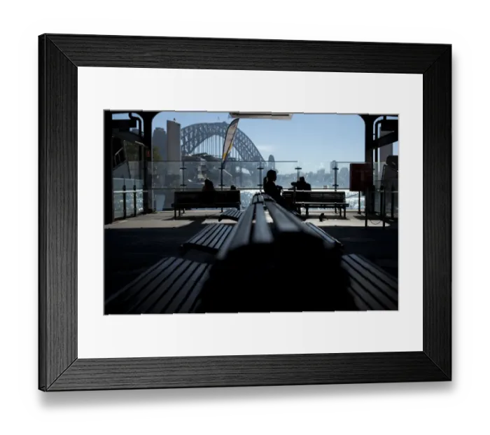 Framed Print : Australia-Lifestyle-Tourism