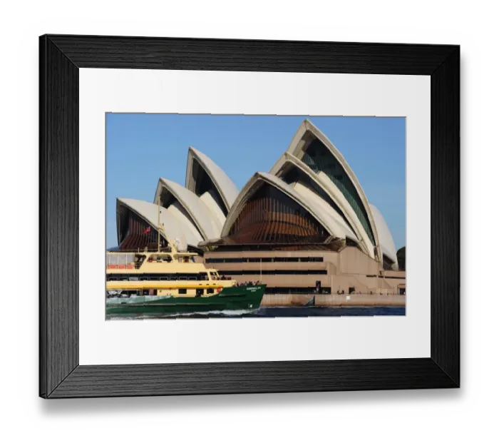 Framed Print : Australia-Architecture-Tourism Framed Print : Australia-Architecture-Tourism