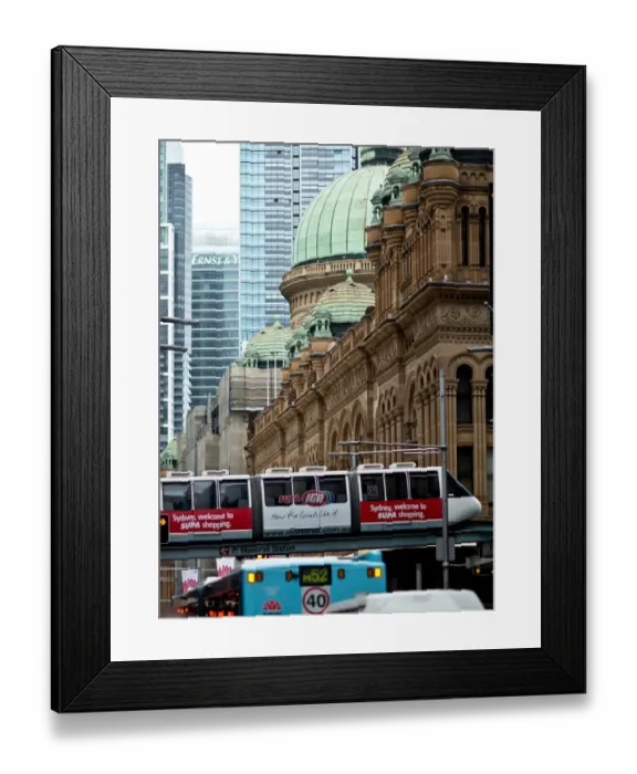 Framed Print : Australia-Transport-Tourism Framed Print : Australia-Transport-Tourism