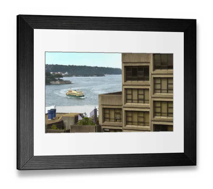 Framed Print : Australia-- Sydney - Water