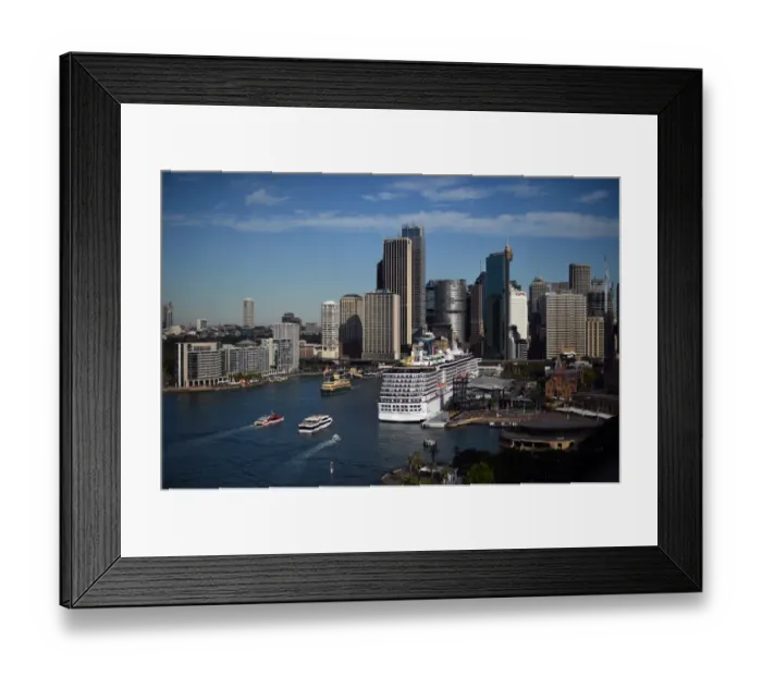 Framed Print : Australia-Economy-Transport