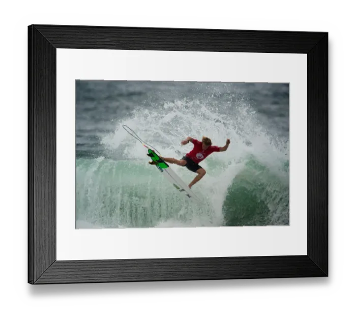 Framed Print : Surfing-Brazil