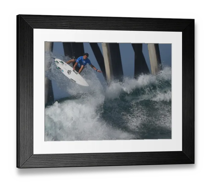 Framed Print : Surfing-Us Open Framed Print : Surfing-Us Open