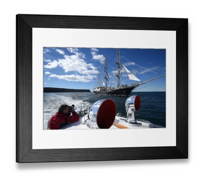 Framed Print : Australia-Britain-Tall Ship-Tenacious Framed Print : Australia-Britain-Tall Ship-Tenacious