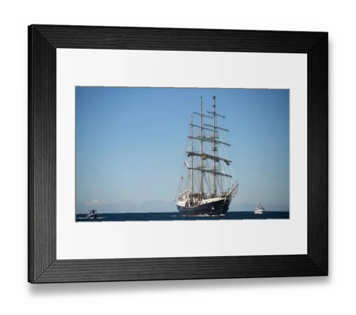 Framed Print : Australia-Britain-Tall Ship-Tenacious