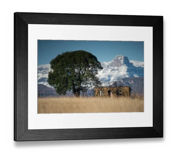 Framed Print : South Africa-Weather-Snow Framed Print : South Africa-Weather-Snow
