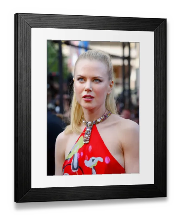 Framed Print : Cannes-Cinema-Festival-Kidman