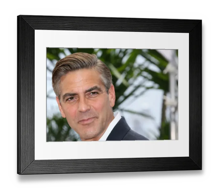 Framed Print : France-Cinema-Cannes-Film-Festival-Photocall-Ocean 13