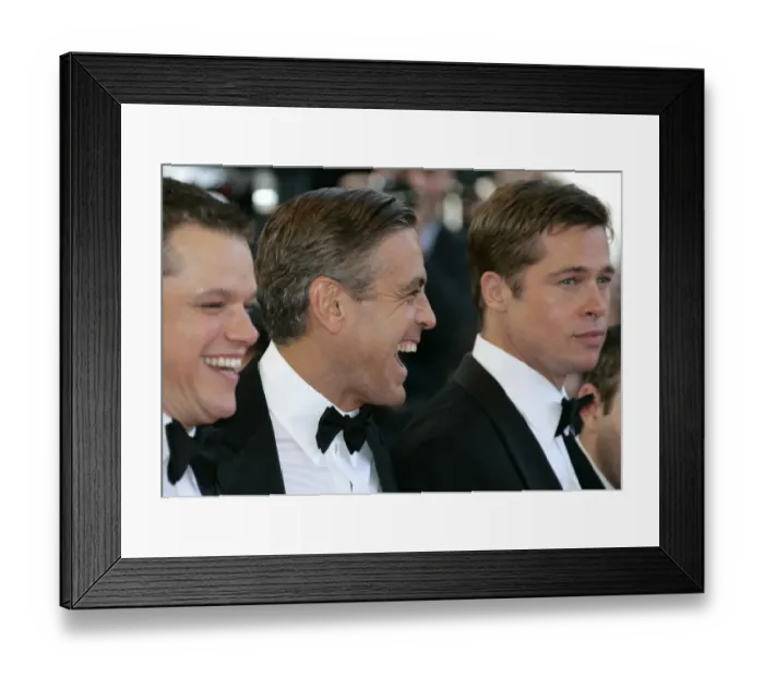 Framed Print : France-Cinema-Cannes-Film-Festival-Ocean 13 Framed Print : France-Cinema-Cannes-Film-Festival-Ocean 13