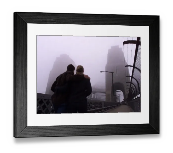 Framed Print : Australia-Sydney Fog