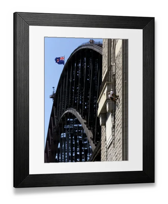 Framed Print : Australia-Everest Climbers Framed Print : Australia-Everest Climbers