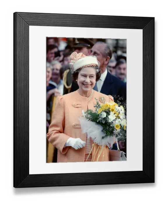 Framed Print : Australia-Visit-Elisabeth II Framed Print : Australia-Visit-Elisabeth II