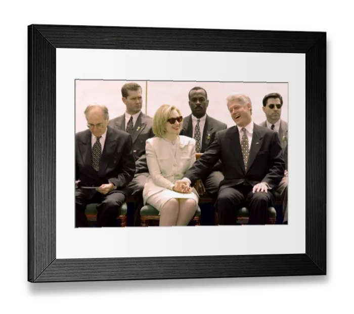 Framed Print : Australia-Clinton-Howard
