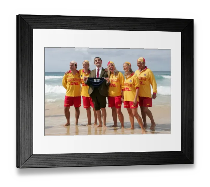 Framed Print : Australia-Brittain-Atkinson-Mr Bean Framed Print : Australia-Brittain-Atkinson-Mr Bean