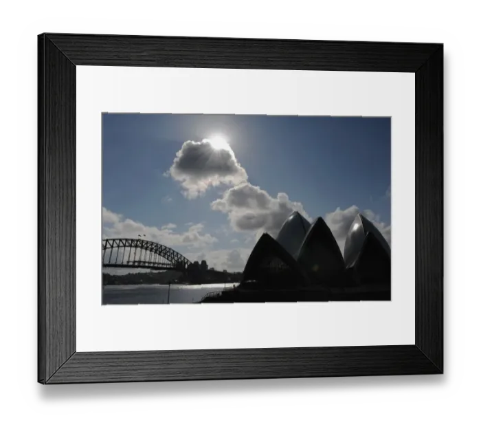 Framed Print : Australia-Weather-Clouds