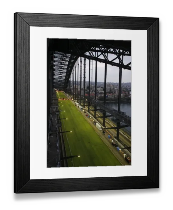 Framed Print : Australia-Festival-Breakfast-Bridge Framed Print : Australia-Festival-Breakfast-Bridge