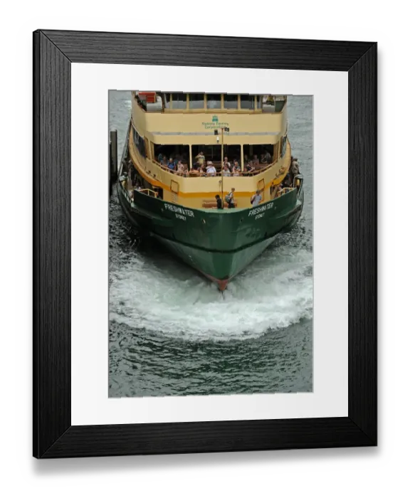 Framed Print : Australia-Theme-Public Transport
