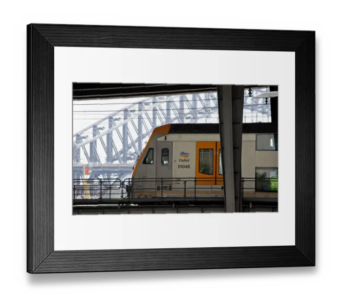 Framed Print : Australia-Theme-Public Transport