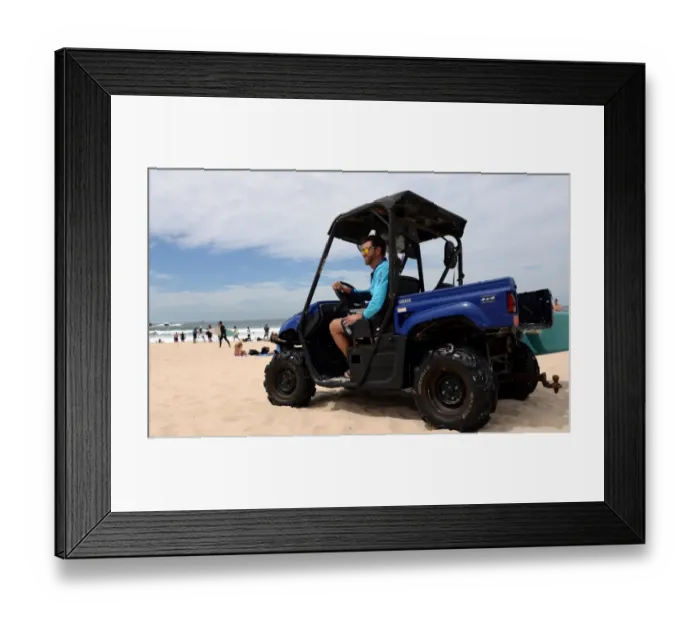 Framed Print : Australia-Lifestyle-Beach-Lifeguards-Bondi Framed Print : Australia-Lifestyle-Beach-Lifeguards-Bondi
