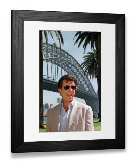 Framed Print : Australia-007-Brosnan / Harbour Bridge Framed Print : Australia-007-Brosnan / Harbour Bridge