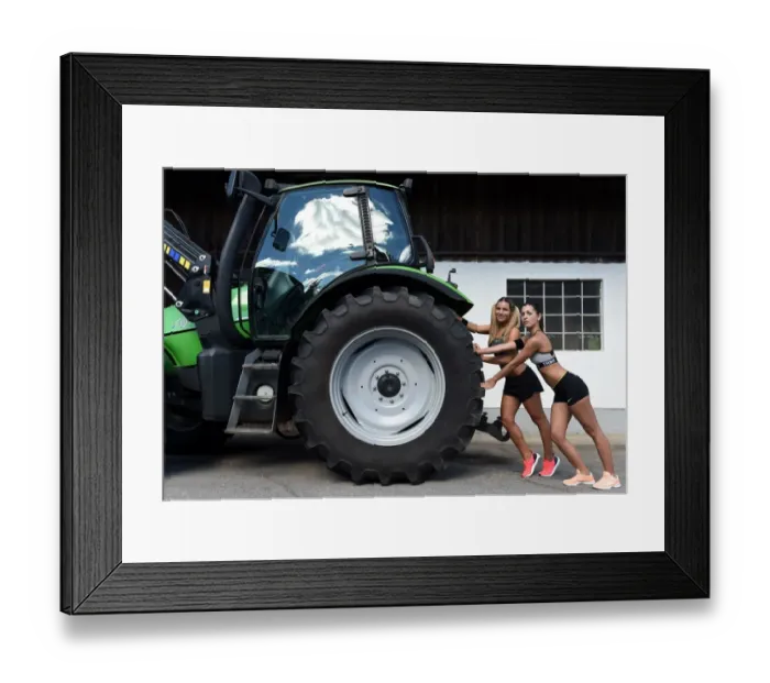Framed Print : Germany-Bavaria-Farmer-Calendar-Feature-Lifestyle
