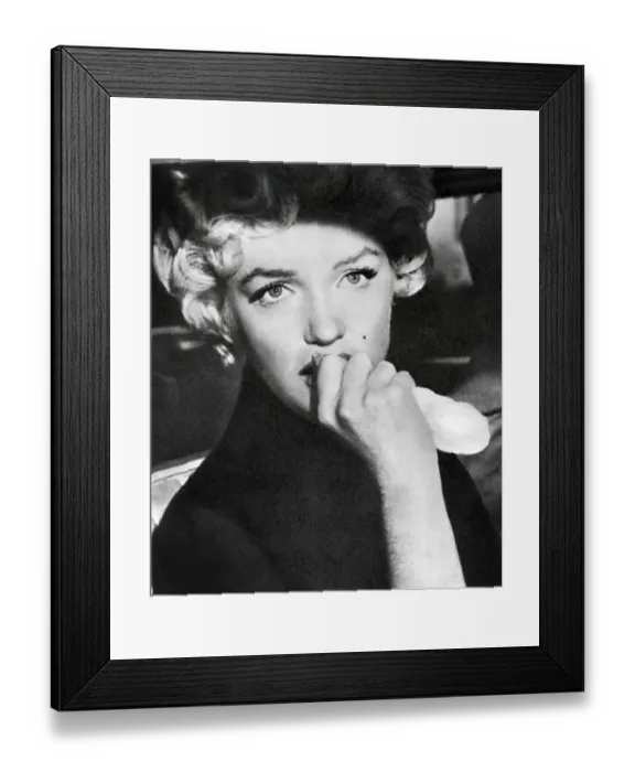 Framed Print : Marilyn Monroe Portrait