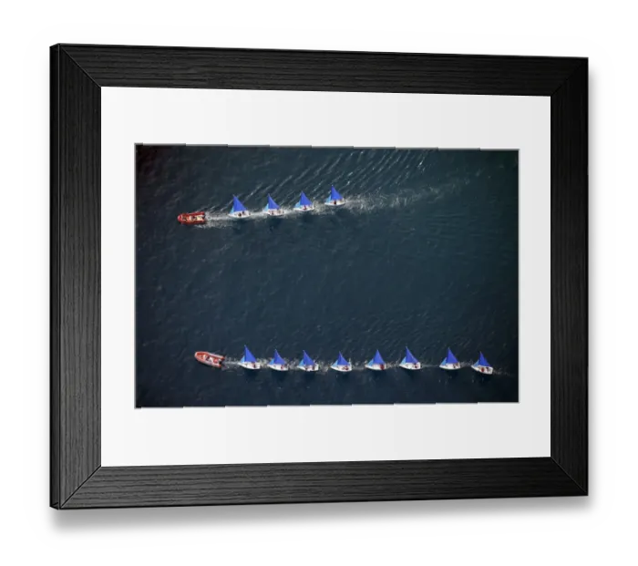 Framed Print : Travel-Monaco-Feature-Sailing