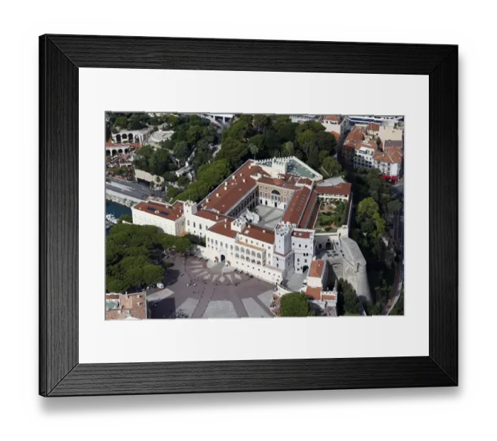 Framed Print : Travel-Monaco-Palace