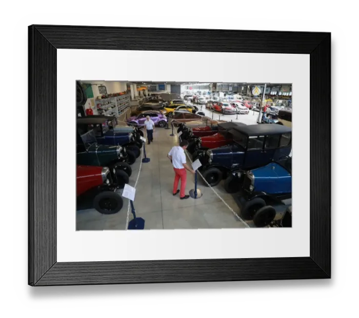 Framed Print : France-Automobile-Museum