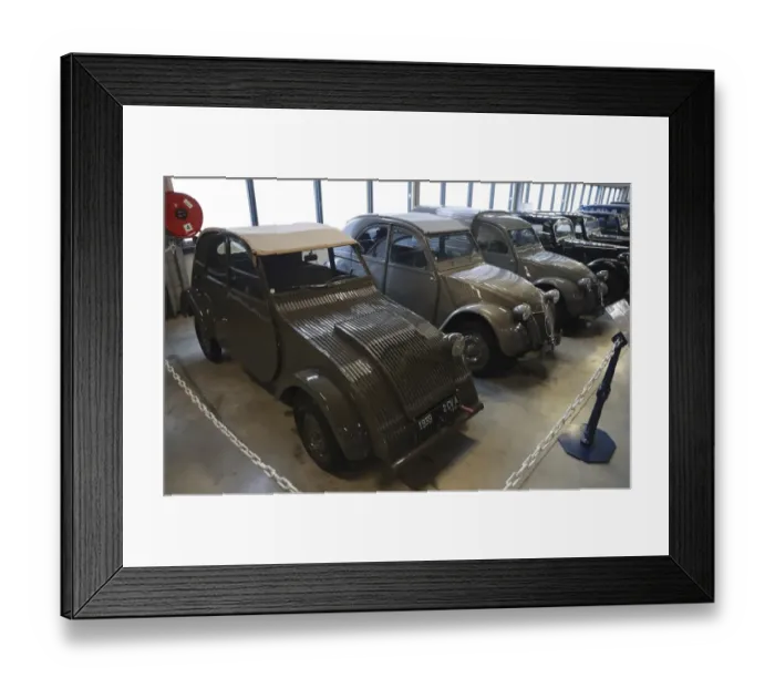Framed Print : France-Automobile-Museum
