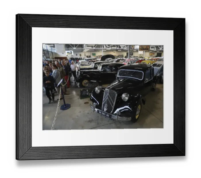 Framed Print : France-Automobile-Museum