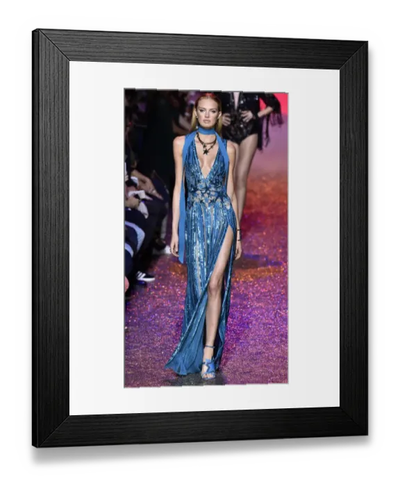 Framed Print : Fashion-France-Elie Saab Framed Print : Fashion-France-Elie Saab
