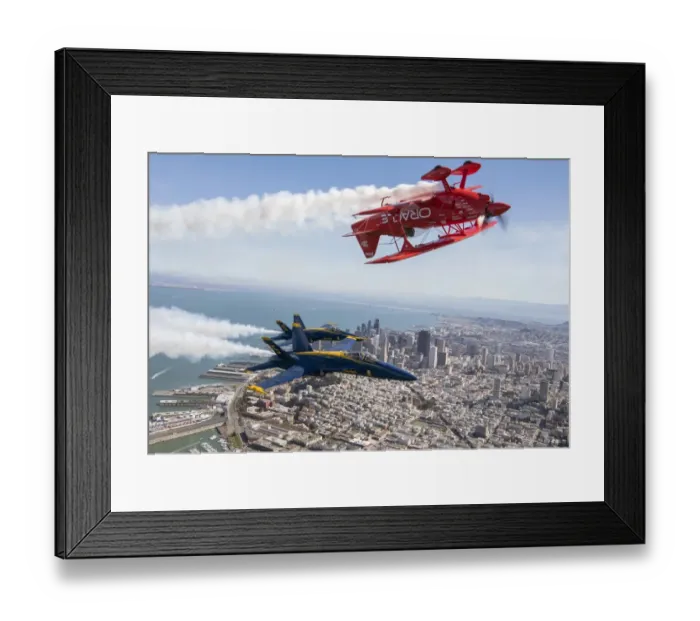 Framed Print : -Us-San Francisco - Fleet Week - Planes