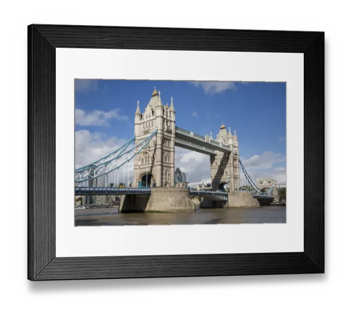 Framed Print : Britain-Bridge-Refurbishment