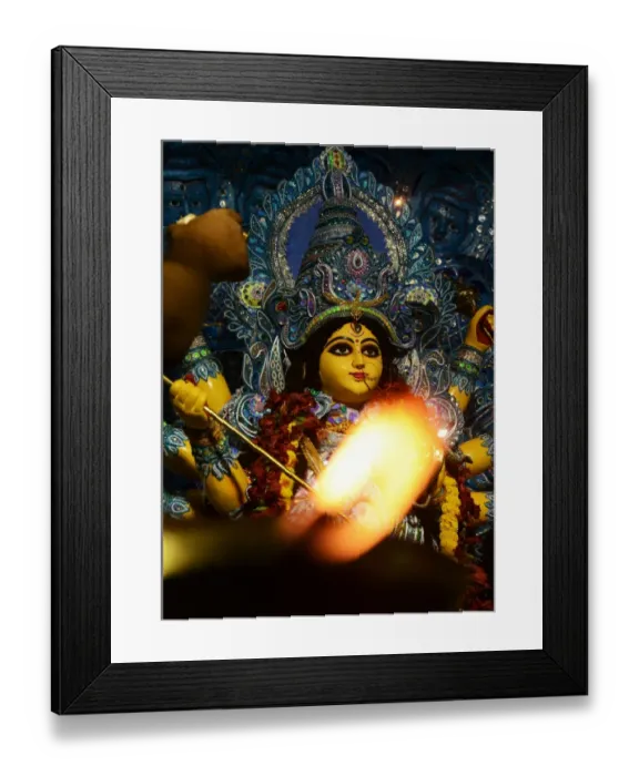 Framed Print : India-Religion-Hinduism-Durga Framed Print : India-Religion-Hinduism-Durga