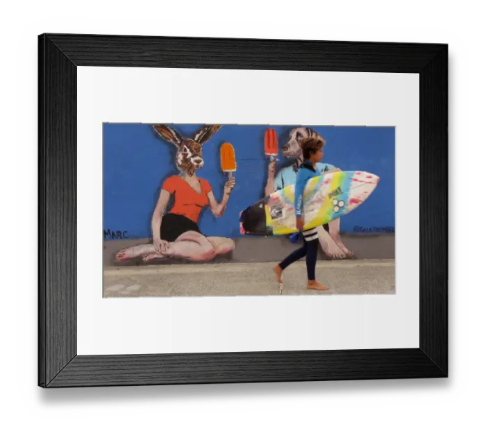 Framed Print : Australia-Lifestyle