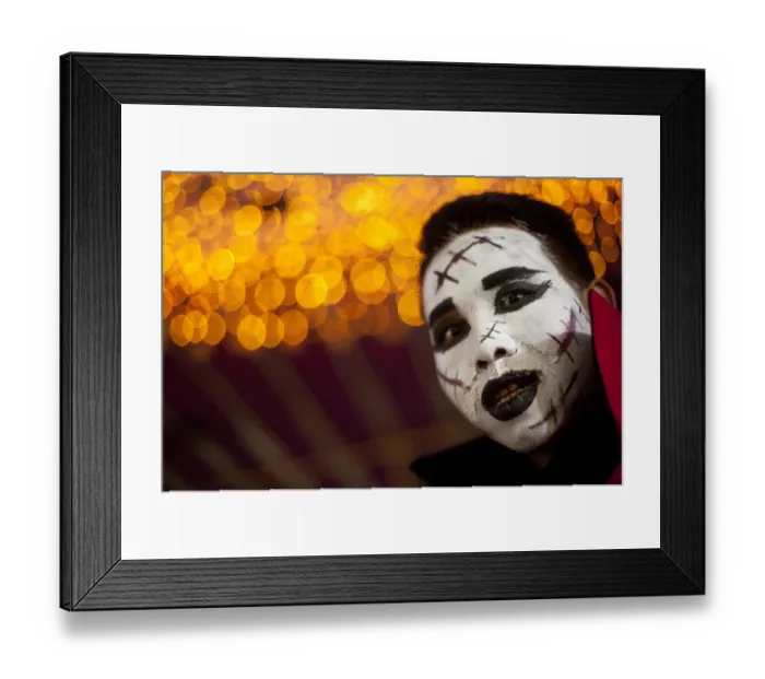 Framed Print : Myanmar-Halloween-Festival Framed Print : Myanmar-Halloween-Festival