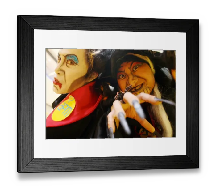 Framed Print : Hong Kong-Halloween Framed Print : Hong Kong-Halloween