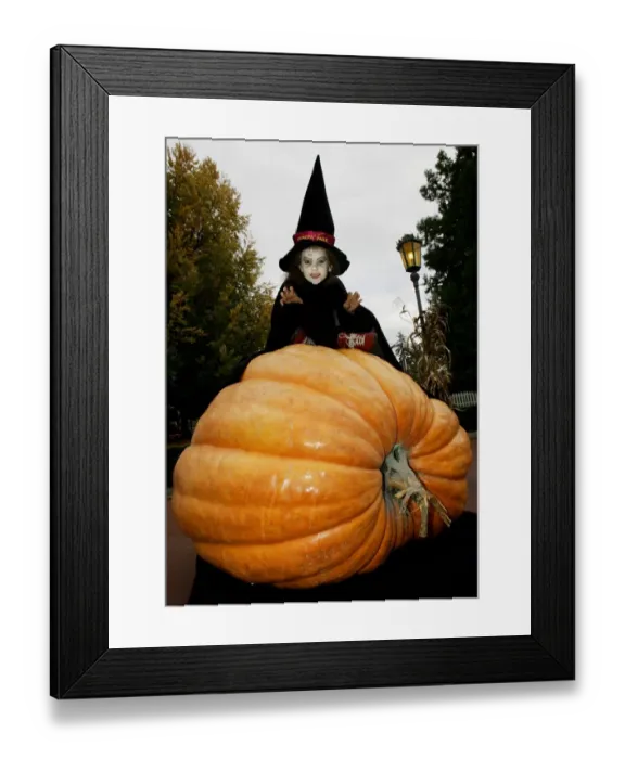Framed Print : Halloween-Citrouille-Insolite Framed Print : Halloween-Citrouille-Insolite