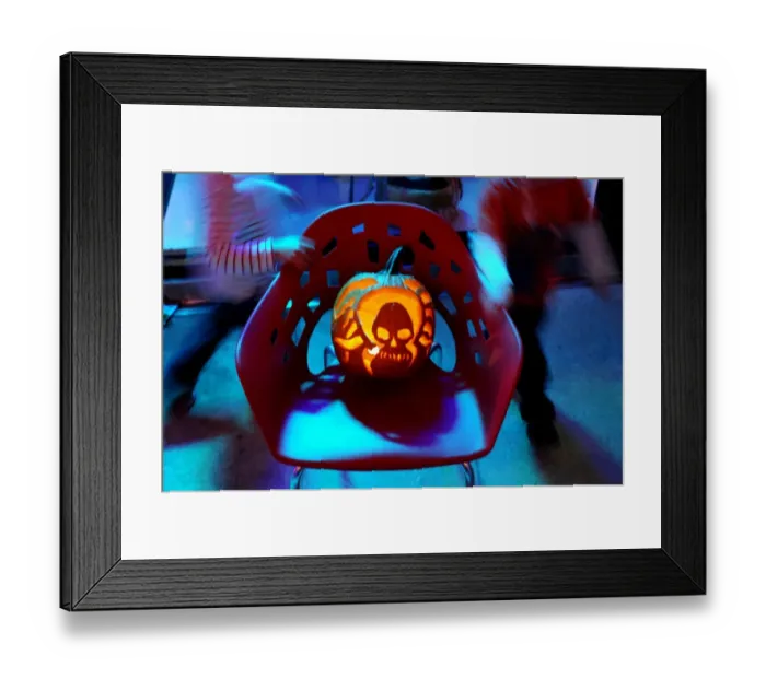 Framed Print : Us-Halloween-Pumpkin Carving Framed Print : Us-Halloween-Pumpkin Carving