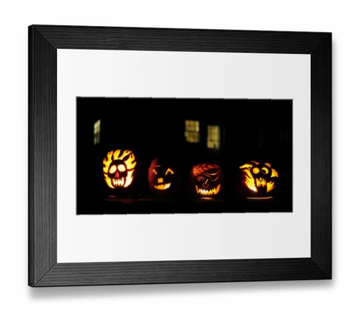 Framed Print : Us-Hollidays-Halloween