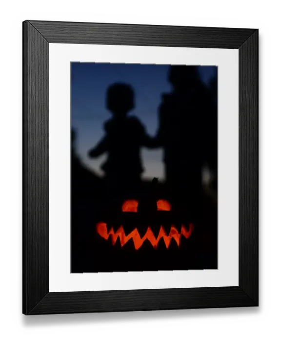 Framed Print : Us-Halloween-Pumpkins